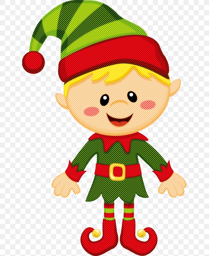 Christmas Elf, PNG, 645x1006px, Cartoon, Christmas, Christmas Elf, Fictional Character Download Free