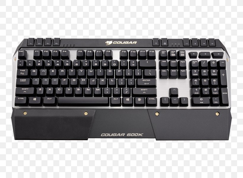 Computer Keyboard Computer Mouse Gaming Keypad Electrical Switches USB, PNG, 800x600px, Computer Keyboard, Computer, Computer Component, Computer Mouse, Cougar 700k Download Free