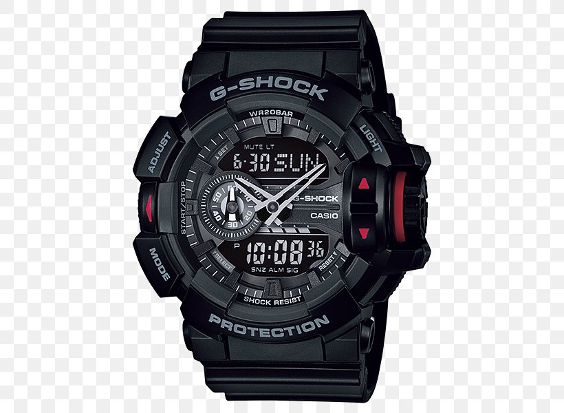 G-Shock GA-400HR Watch G Shock GA-400-1B, PNG, 500x600px, Gshock, Black, Brand, Casio, Gshock Ga110 Download Free