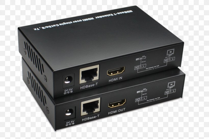 HDMI HDBaseT Category 5 Cable Transmitter Ethernet, PNG, 959x640px, Hdmi, Cable, Category 5 Cable, Electrical Cable, Electronic Device Download Free