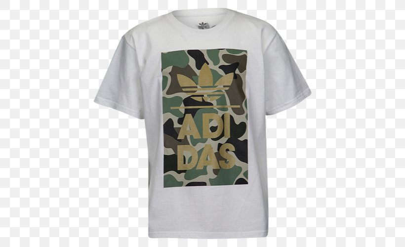 T-shirt Sleeve Adidas Originals Military Camouflage, PNG, 500x500px, Tshirt, Active Shirt, Adicolor, Adidas, Adidas Originals Download Free