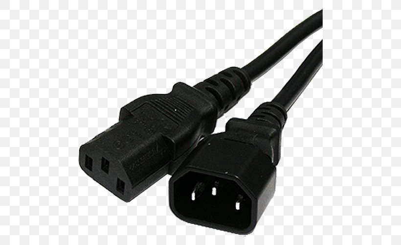 Electrical Cable Power Cord Electrical Connector AC Power Plugs And Sockets IEC 60320, PNG, 500x500px, Electrical Cable, Ac Adapter, Ac Power Plugs And Sockets, Cable, Computer Monitors Download Free