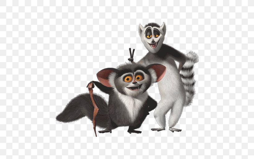 Ring-tailed Lemur Julien Madagascar Film, PNG, 512x512px, Lemur, All Hail King Julien, Animation, Beak, Cinema Download Free