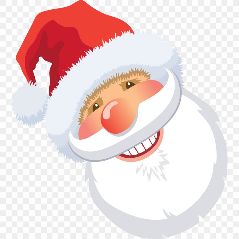 Santa Claus Christmas Decoration Gift Illustration, PNG, 1000x1000px, Santa Claus, Christmas, Christmas Decoration, Christmas Ornament, Fictional Character Download Free