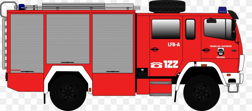 Fire Engine Car Fire Department Firefighter Emergency, PNG, 5000x2206px, Fire Engine, Car, Commercial Vehicle, Emergency, Emergency Service Download Free