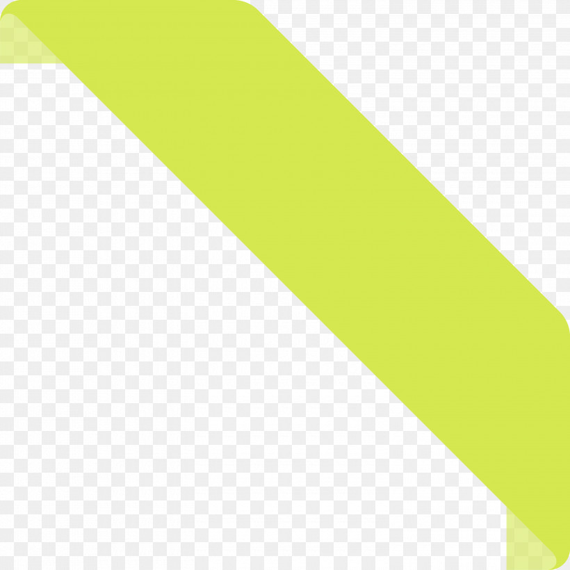 Green Yellow Line, PNG, 3000x3000px, Bookmark Ribbon, Green, Line, Paint, Watercolor Download Free