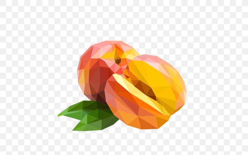 Low Poly Fruit Polygon, PNG, 512x512px, 3d Computer Graphics, 3d Modeling, Low Poly, Drawing, Flower Download Free