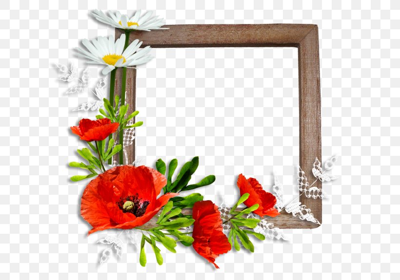 Picture Frames Poppy Flower Clip Art, PNG, 625x575px, Picture Frames, Color, Cut Flowers, Drawing, Flora Download Free