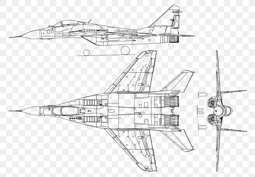 Airplane Mikoyan MiG-29 Aircraft Mikoyan MiG-35 L-39C, PNG, 800x571px, Airplane, Aero L39 Albatros, Aerospace Engineering, Aircraft, Artwork Download Free
