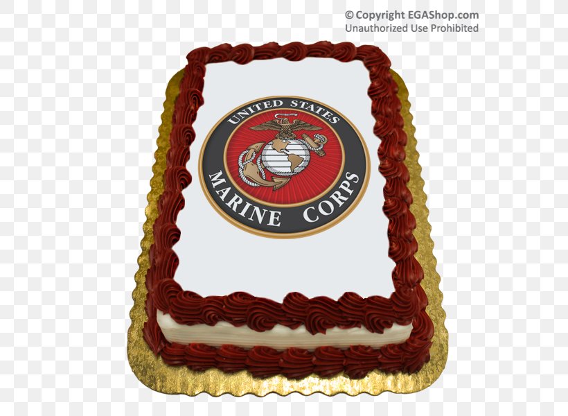 Cake Decorating United States Marine Corps Birthday Cake, PNG, 600x600px, Cake Decorating, Baked Goods, Birthday Cake, Buttercream, Cake Download Free