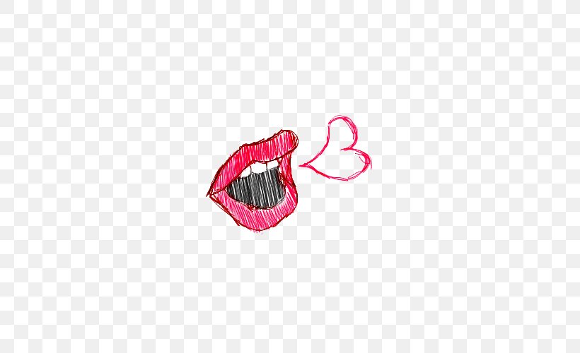 Download, PNG, 500x500px, Kiss, Art, Love, Magenta, Pink Download Free