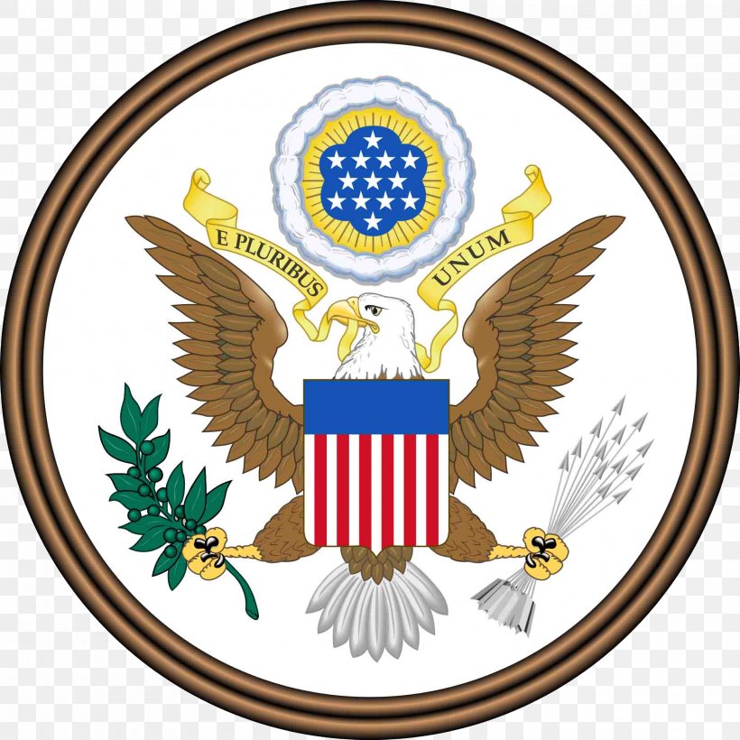 Great Seal Of The United States Federal Government Of The United States Seal Of The President Of The United States, PNG, 2000x2000px, United States, Area, Bald Eagle, Clip Art, Coat Of Arms Download Free