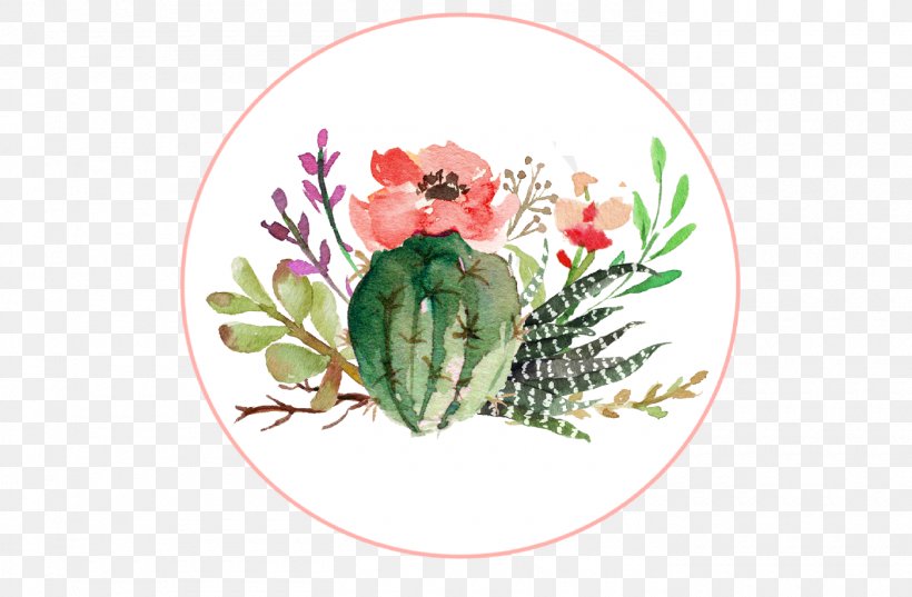 Succulent Plant Cactus Rose Watercolor Painting Watercolor: Flowers, PNG, 1400x917px, Succulent Plant, Art, Botany, Cactus, Echeveria Download Free