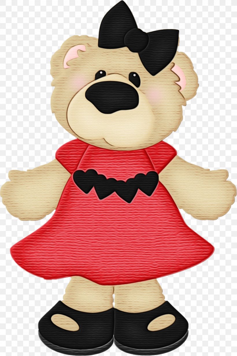 Teddy Bear, PNG, 984x1480px, Watercolor, Action Figure, Animal Figure, Animation, Cartoon Download Free