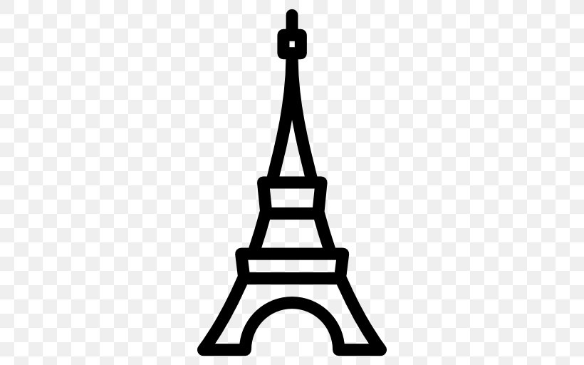 Eiffel Tower Monument Logo, PNG, 512x512px, Eiffel Tower, Black And White, France, Logo, Maurice Koechlin Download Free