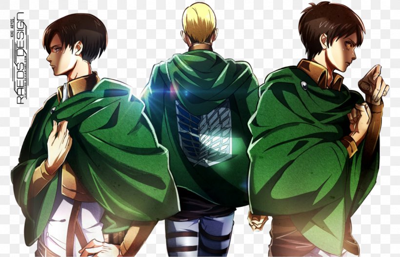 Eren Yeager A.O.T.: Wings Of Freedom Erwin Smith Attack On Titan Levi, PNG, 1114x716px, Watercolor, Cartoon, Flower, Frame, Heart Download Free