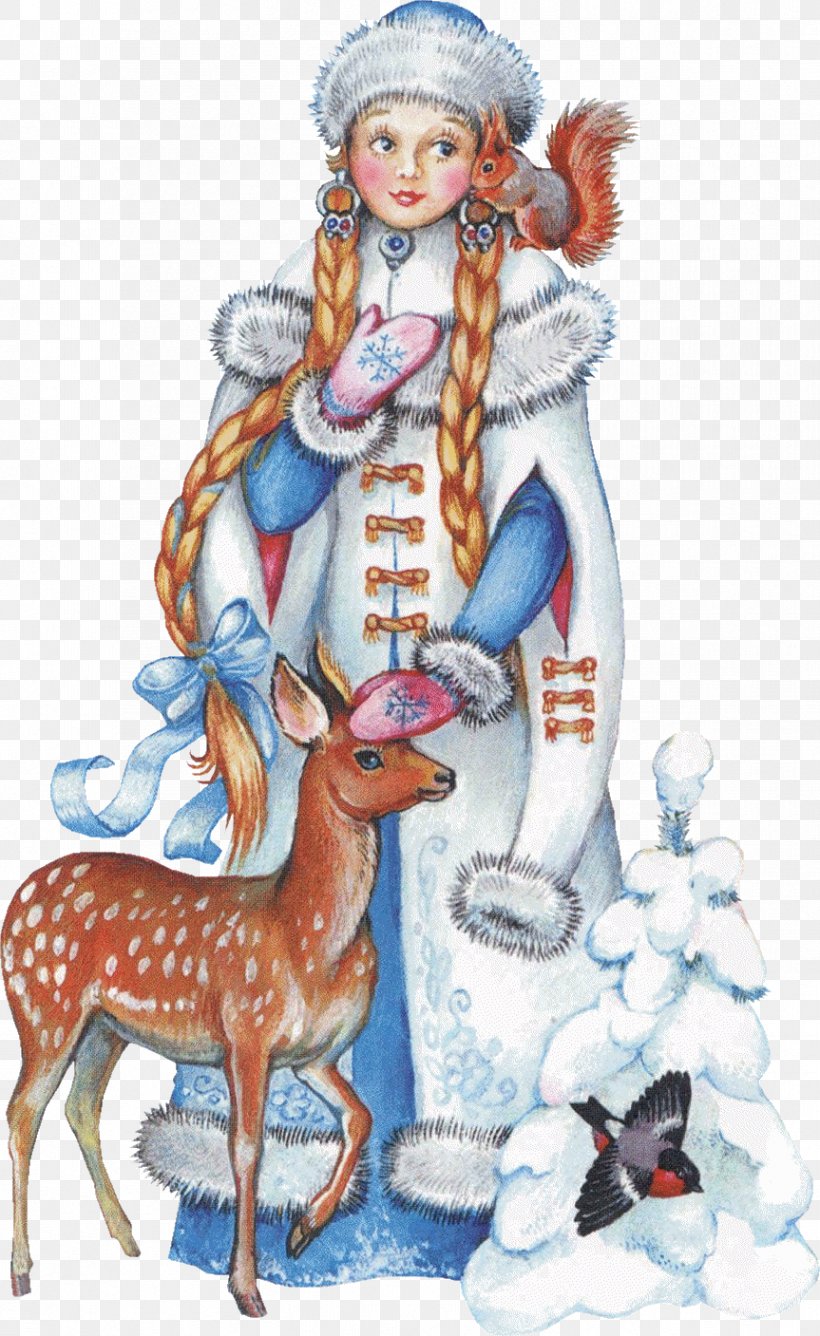 Snegurochka Ded Moroz New Year Christmas, PNG, 863x1407px, Snegurochka, Art, Christmas, Christmas Decoration, Christmas Ornament Download Free
