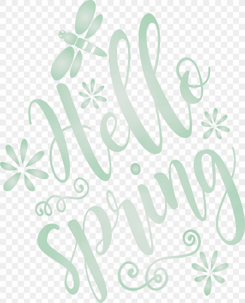 Text Font Logo, PNG, 2425x3000px, Hello Spring, Logo, Paint, Spring, Text Download Free