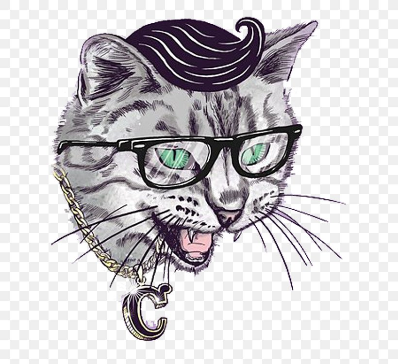 Cat Kitten Illustrator Graphic Design Illustration, PNG, 750x750px, Cat, Art, Big Cats, Carnivoran, Cat Like Mammal Download Free
