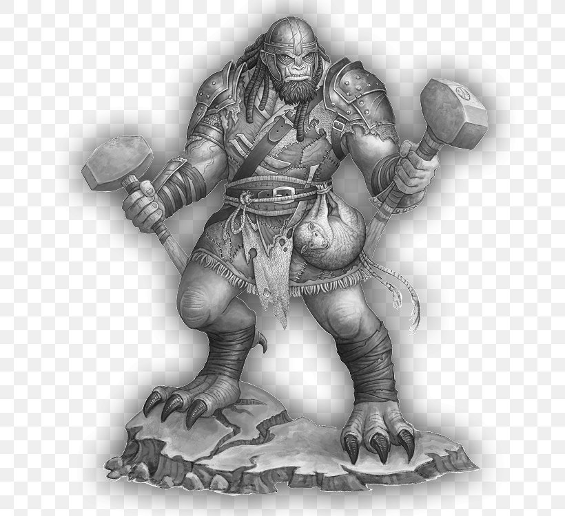 Drawing Legendary Creature Figurine Dungeons & Dragons Miniature Figure, PNG, 678x750px, Drawing, Art, Black And White, Collecting, Dungeons Dragons Download Free