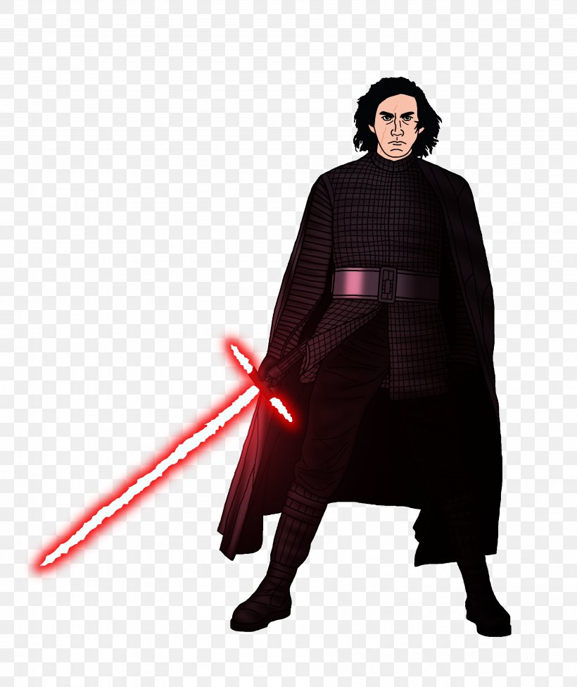 Kylo Ren Luke Skywalker Rey Anakin Skywalker Star Wars: The Clone Wars, PNG, 3582x4262px, Kylo Ren, Ahsoka Tano, Anakin Skywalker, Clone Wars, Costume Download Free