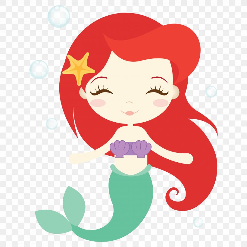 Mermaid Clip Art, PNG, 3000x3000px, Mermaid, Art, Beauty, Blog, Cartoon Download Free