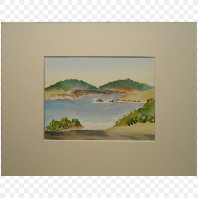 Watercolor Painting Landscape Picture Frames, PNG, 1024x1024px, Painting, Artwork, Inlet, Landscape, Paint Download Free