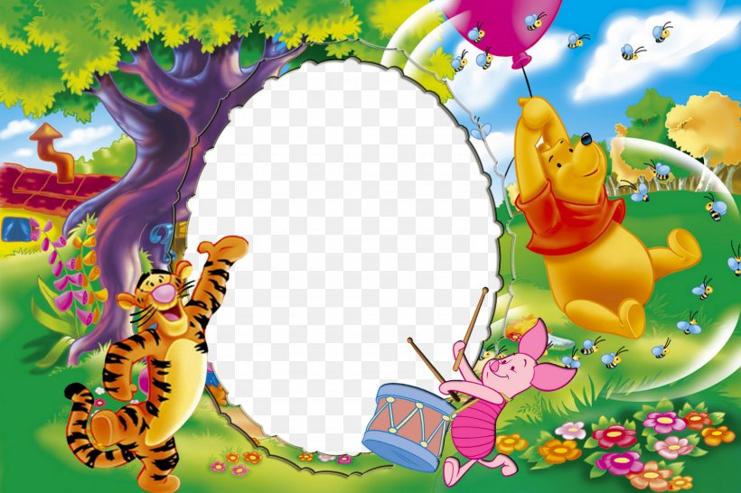 Winnie The Pooh Eeyore Piglet Tigger Picture Frames, PNG, 1600x1066px, Winnie The Pooh, Amusement Park, Art, Cartoon, Child Download Free