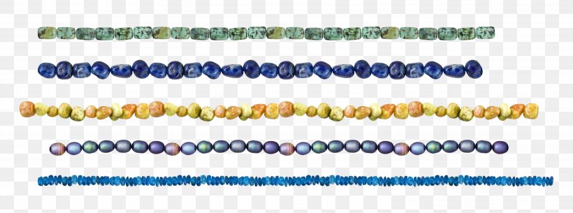 Bead Material Thread Clip Art, PNG, 3021x1127px, Bead, Author, Blue, Body Jewelry, Body Piercing Jewellery Download Free