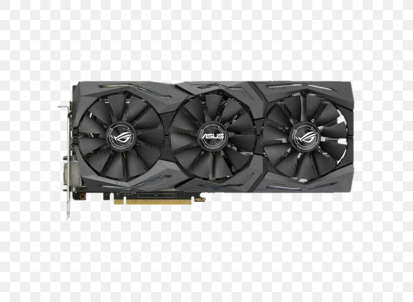 Graphics Cards & Video Adapters NVIDIA GeForce GTX 1070 GDDR5 SDRAM NVIDIA GeForce GTX 1080, PNG, 600x600px, Graphics Cards Video Adapters, Asus, Computer Component, Computer Cooling, Gddr5 Sdram Download Free