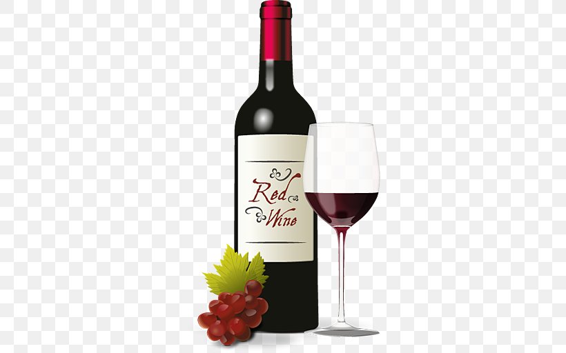 Ice Wine Merlot Cabernet Sauvignon Italian Wine, PNG, 512x512px, Red Wine, Alcoholic Beverage, Bottle, Common Grape Vine, Dessert Wine Download Free