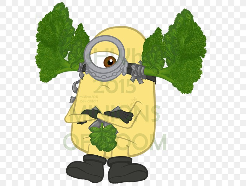 Minions Drawing Fan Art Kale, PNG, 600x619px, Minions, Art, Broccoli, Cartoon, Deviantart Download Free