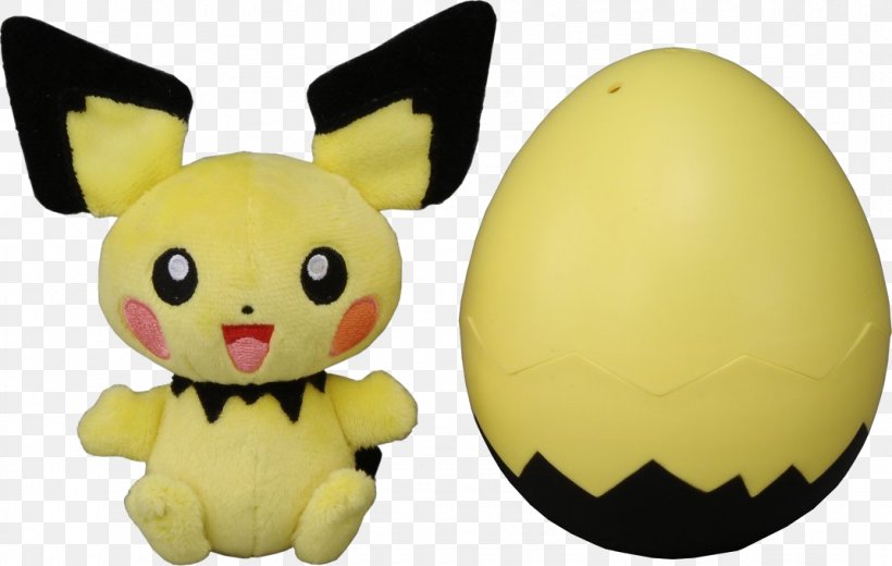 Pokémon Sun And Moon Pichu Stuffed Animals & Cuddly Toys Pokémon X And Y, PNG, 1071x680px, Pokemon, Azurill, Chansey, Easter, Marill Download Free