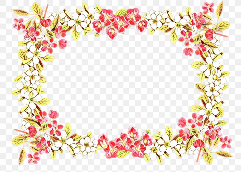 Clip Art Flower Floral Design Picture Frames, PNG, 830x593px, Flower, Floral Design, Flower Frame, Heart, Lei Download Free