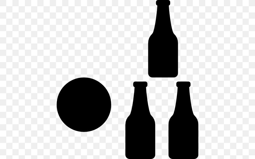 Bottle, PNG, 512x512px, Bottle, Beer Bottle, Black And White, Drinkware, Game Download Free