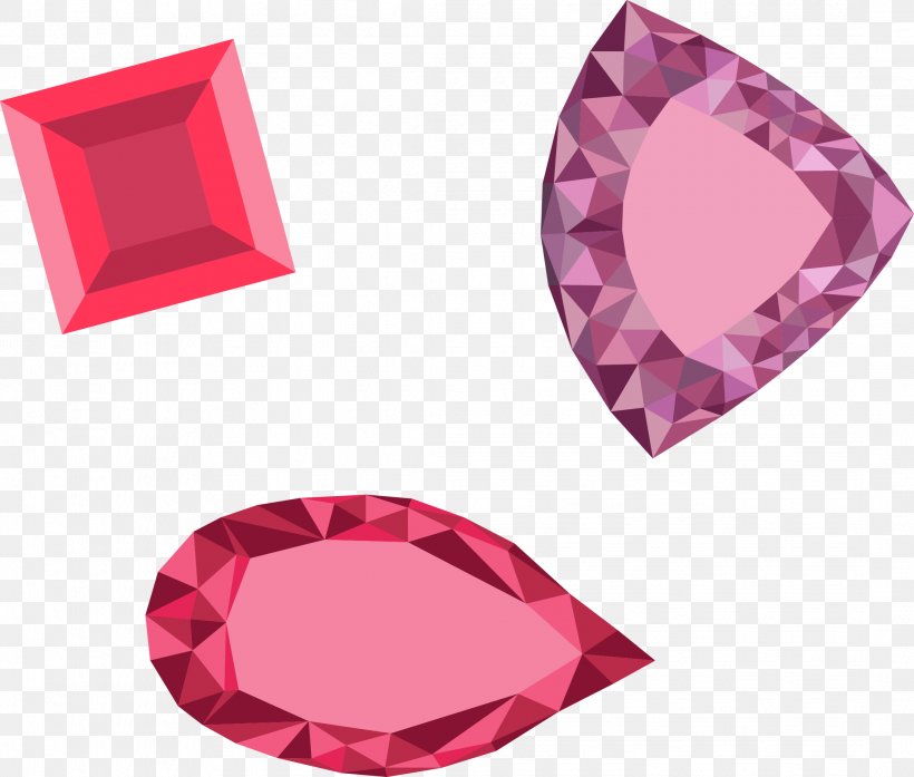 Diamond Pink 2D Computer Graphics Sprite, PNG, 2169x1845px, 2d Computer Graphics, Diamond, Gemstone, Jewellery, Magenta Download Free