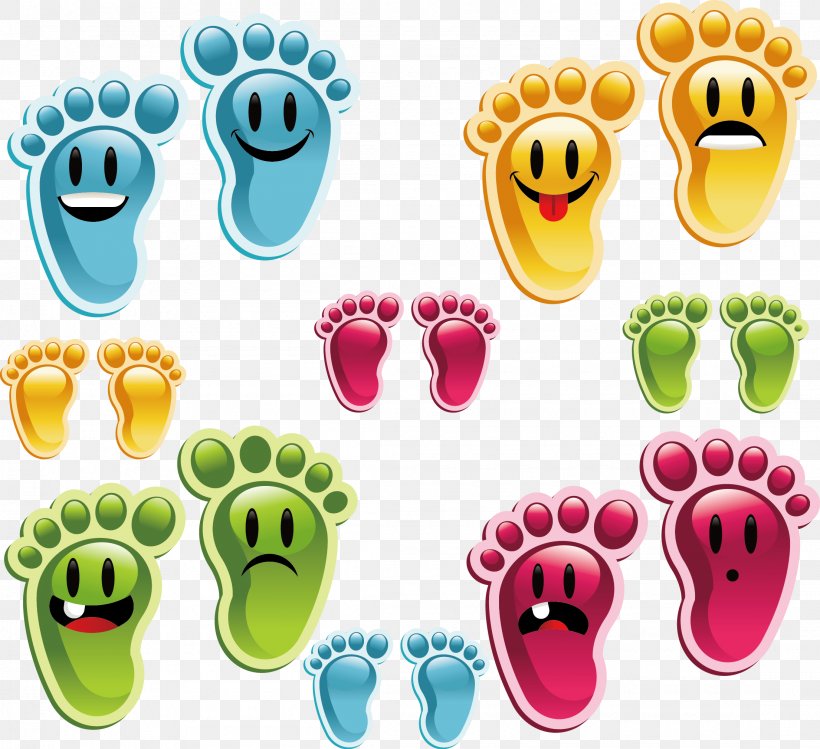 Footprint Royalty-free Clip Art, PNG, 2210x2019px, Foot, Art, Emoticon, Food, Footprint Download Free