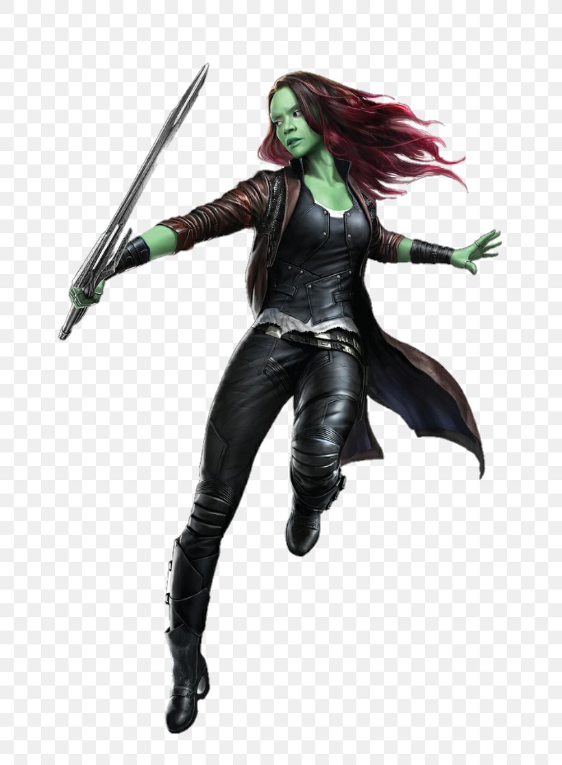 Gamora Hulk Star-Lord Groot Rocket Raccoon, PNG, 739x1116px, Gamora, Action Figure, Avengers, Avengers Infinity War, Costume Download Free