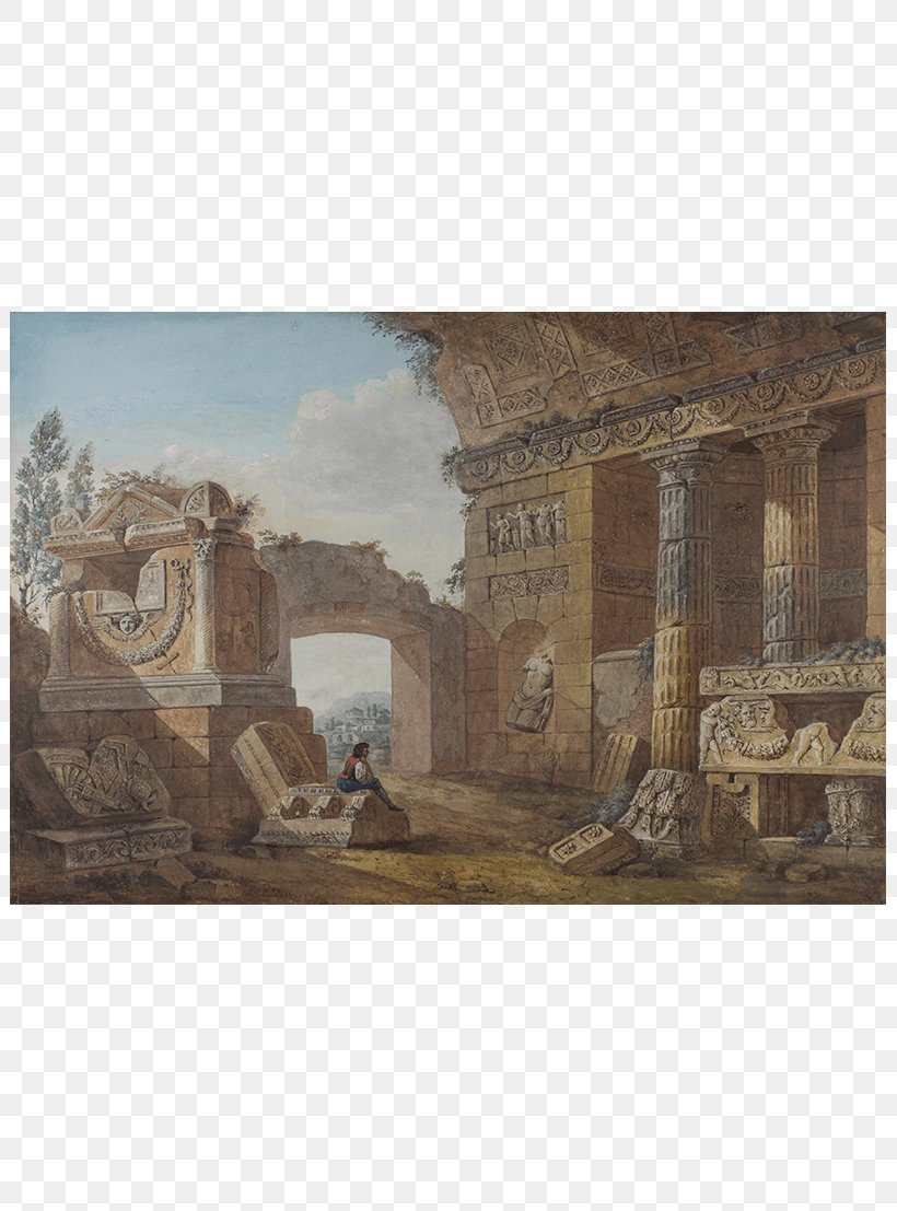 Hadrian's Villa Ruins Historic Site Paris Ancient History, PNG, 801x1107px, Ruins, Ancient History, Archaeological Site, Chalk, Facade Download Free