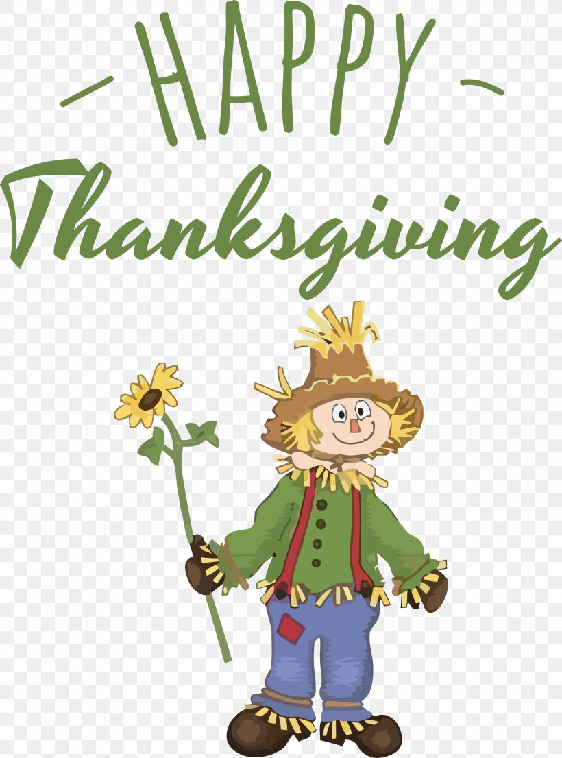 Happy Thanksgiving, PNG, 2223x3000px, Happy Thanksgiving, Biology, Cartoon, Character, Flower Download Free