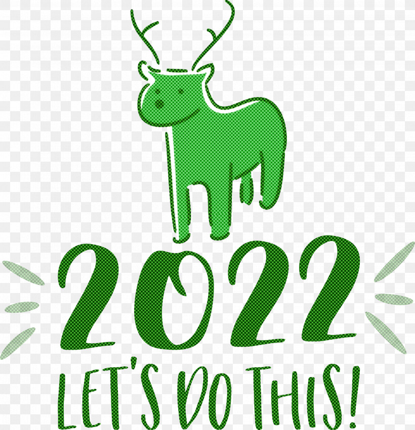 2022 New Year 2022 New Start 2022 Begin, PNG, 2889x3000px, Logo, Cartoon, Green, Leaf, Line Download Free