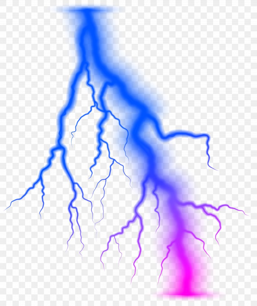 Lightning Strike Clip Art, PNG, 6711x8000px, Lightning, Blue, Branch, Cloud, Color Download Free