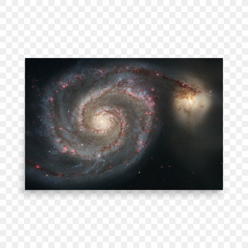Whirlpool Galaxy Spiral Galaxy Hubble Space Telescope Pinwheel Galaxy, PNG, 1000x1000px, Whirlpool Galaxy, Astronomical Object, Barred Spiral Galaxy, Galaxy, Hubble Space Telescope Download Free