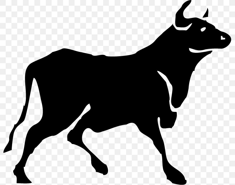 Cattle Bucking Bull Clip Art, PNG, 795x645px, Cattle, Black, Black And White, Bucking Bull, Bull Download Free