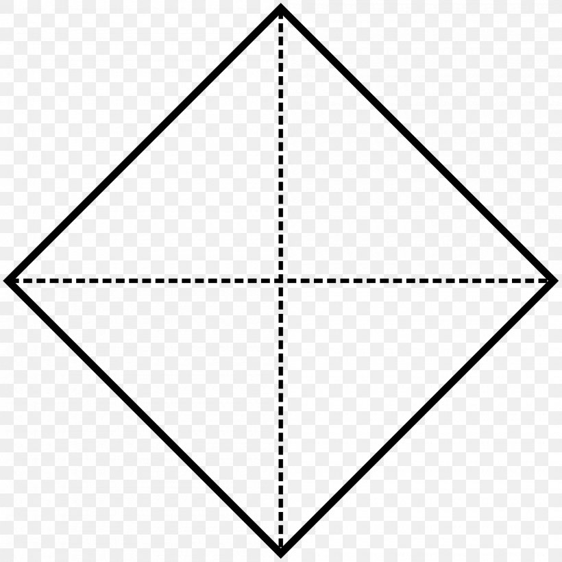 Rhombus Square Diamond Shape, PNG, 2000x2000px, Rhombus, Area, Black, Black And White, Diamond Download Free