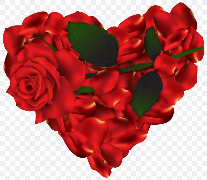Rose Heart Flower Clip Art, PNG, 1250x1089px, Rose, Cut Flowers, Flower, Flower Bouquet, Flowering Plant Download Free