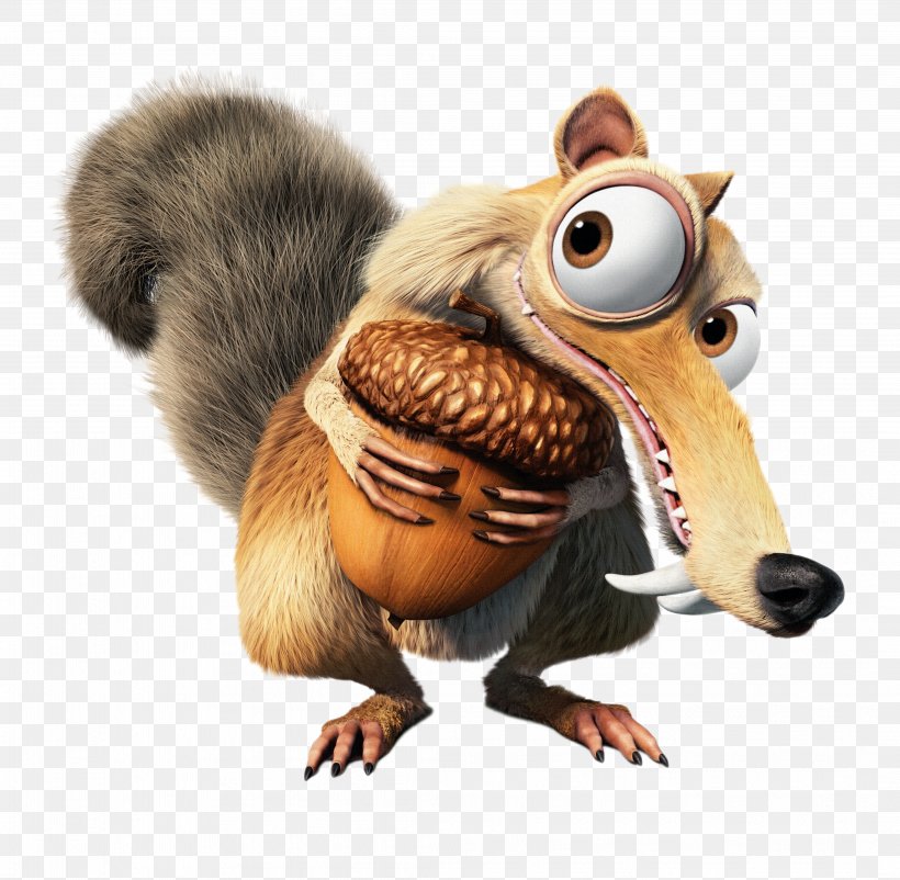 Scrat Sid Ice Age Blue Sky Studios Animated Film, PNG, 4224x4135px, Scrat, Animated Film, Beak, Blue Sky Studios, Fauna Download Free