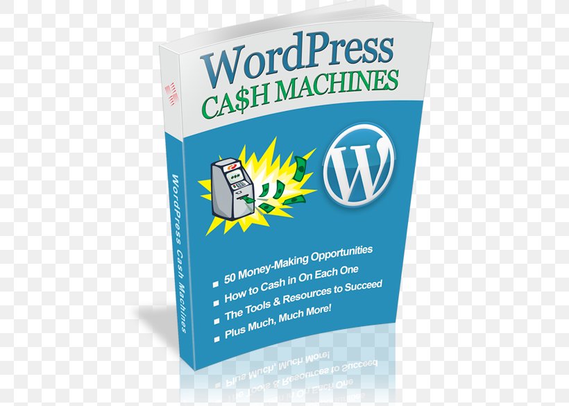 WordPress Cash Machines Blogging Cash Book Money, PNG, 480x585px, Book, Advertising, Amyotrophic Lateral Sclerosis, Blog, Brand Download Free