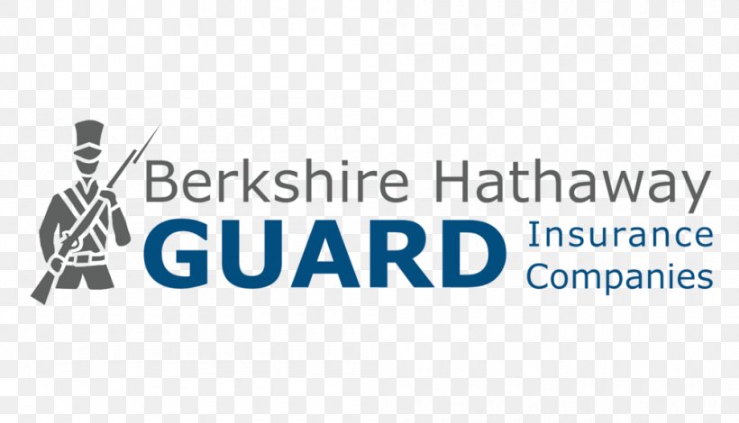 Berkshire Hathaway GUARD Insurance Companies Insurance Carriers Logo, PNG, 1000x574px, Insurance, Area, Berkshire Hathaway, Blue, Brand Download Free