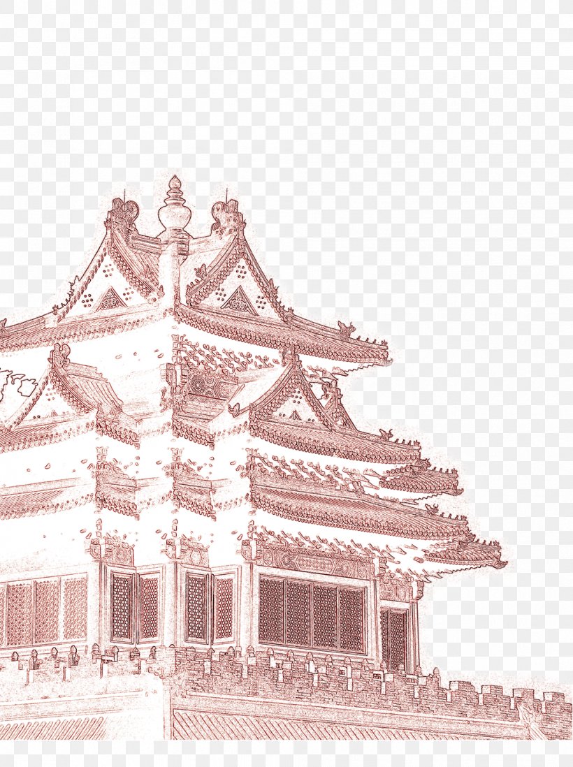 Chinoiserie Architecture Poster U6545u5bab, PNG, 992x1329px, Chinoiserie, Architecture, Building, China, Chinese Painting Download Free